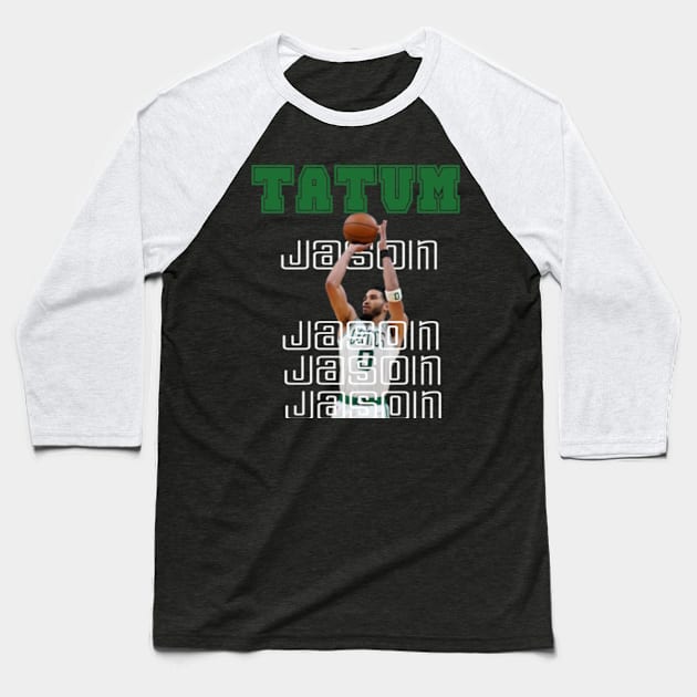 Jason Tatum Baseball T-Shirt by TshirtMA